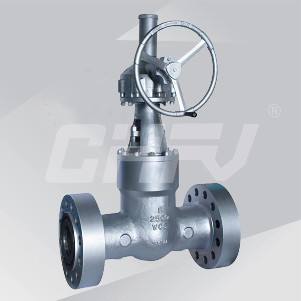 High pressure gate valve