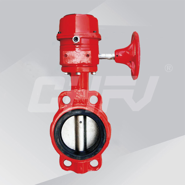 Fire signal butterfly valve