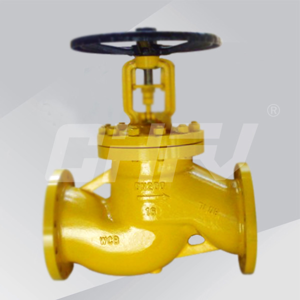 Chlorine dedicated globe valve