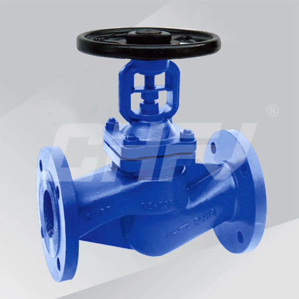 German standard bellows globe valve