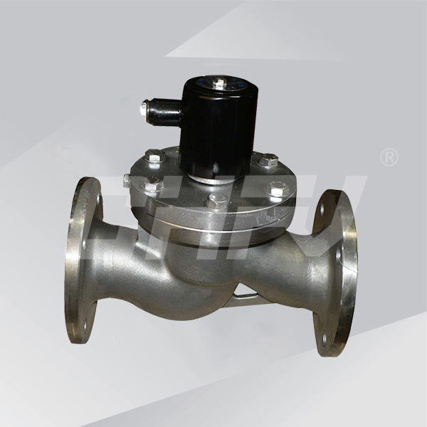 Stainless steel steam solenoid valve