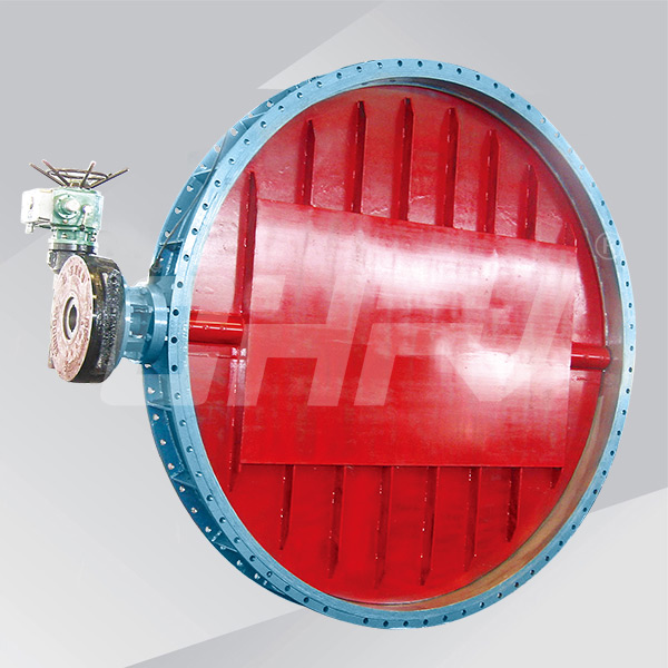Electric ventilation butterfly valve