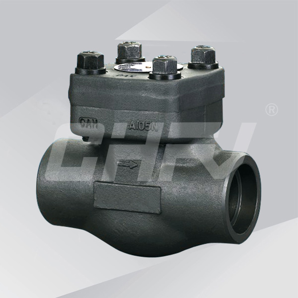 Forged steel thread, bearing check valve
