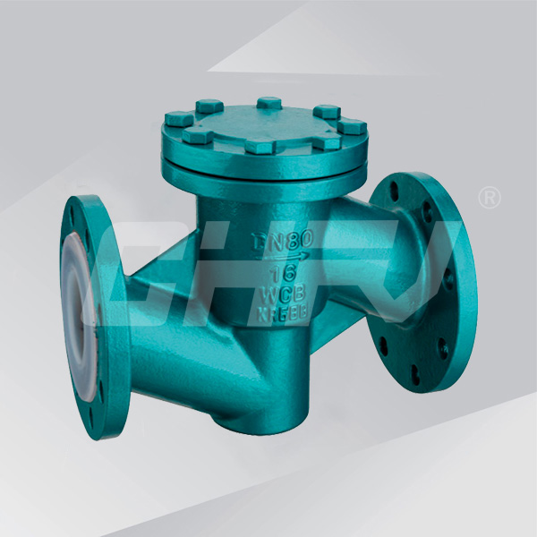 Lifelift fluorine check valve