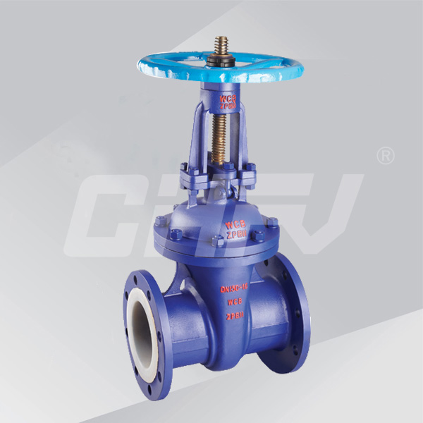 Lining fluoride valve