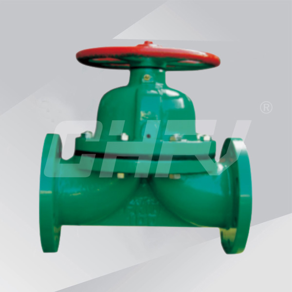 Lined diaphragm valve