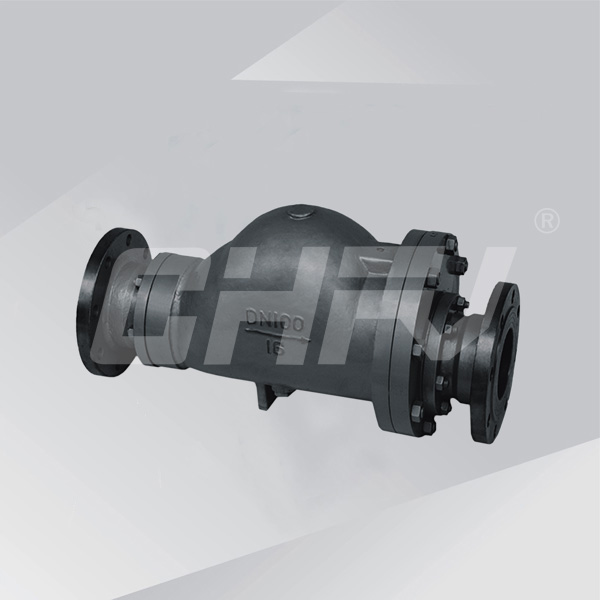 Lever float steam trap