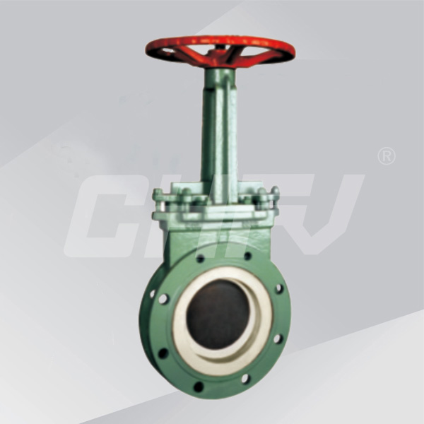 Thin ceramic slagging slurry valve