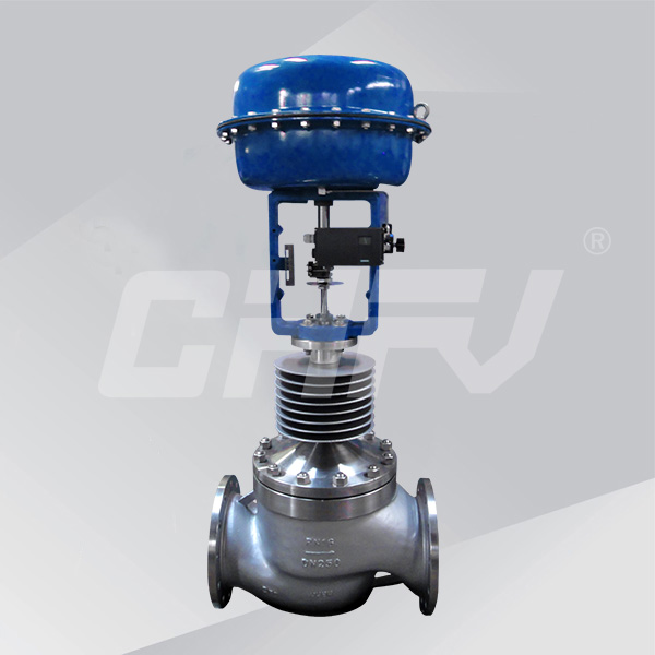 Pneumatic film temperature control valve