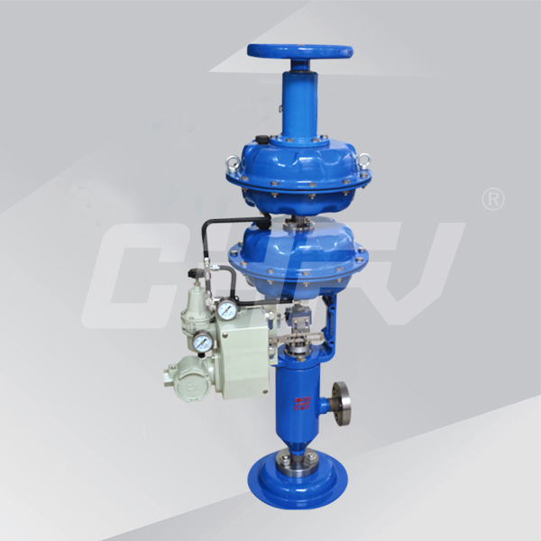 High pressure differential - high-performance angle control valve