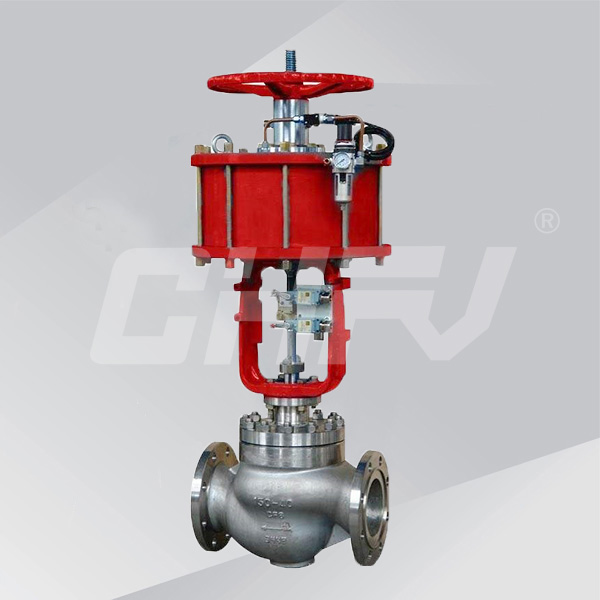 Pneumatic piston cut-off valve