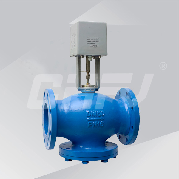 Electric two-way valve