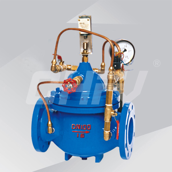 Diaphragm multi-function pump control valve 