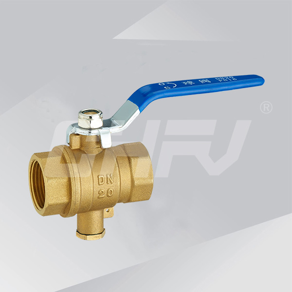 Brass Thermometer Ball Valve