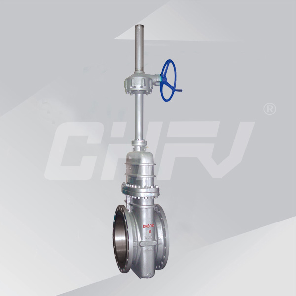 Bevel gear gate valve