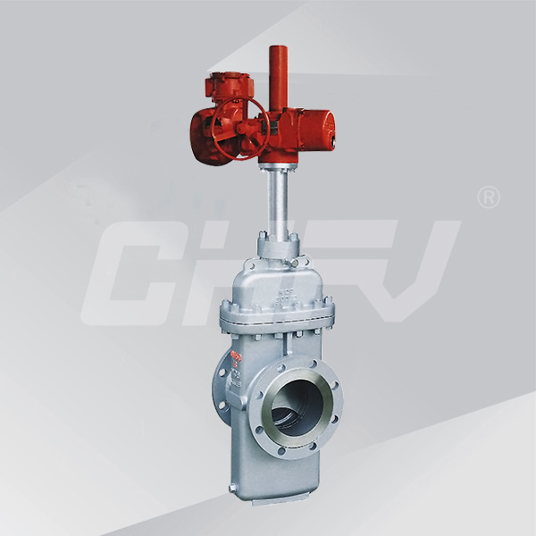 Electric flat gate valve