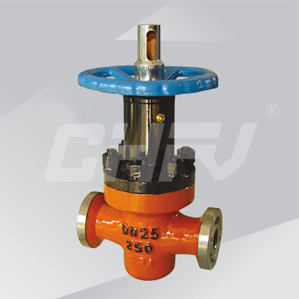 Clamp high-pressure flat gate valve