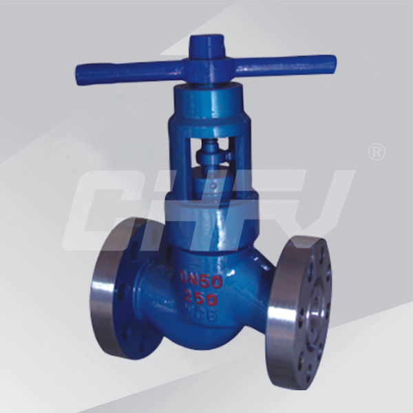 Flange throttling valve