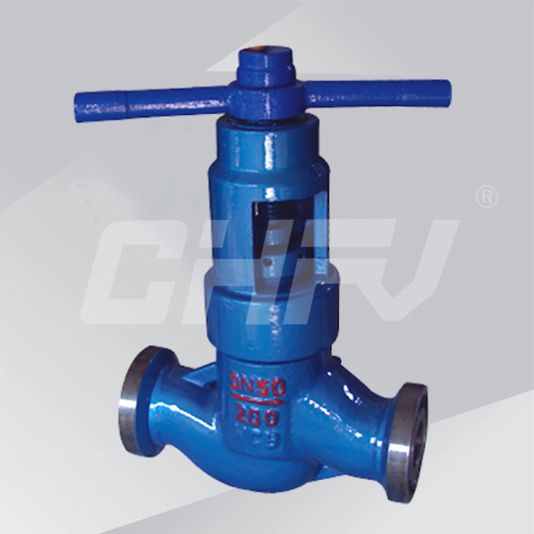 Clamping throttle cut-off valve