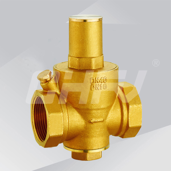 Brass piston pressure reducing valve