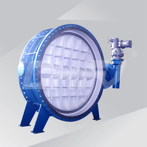 Electric three eccentric hard sealing butterfly valve