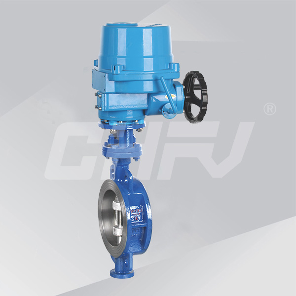 Electric clamp multi-level metal seal butterfly valve