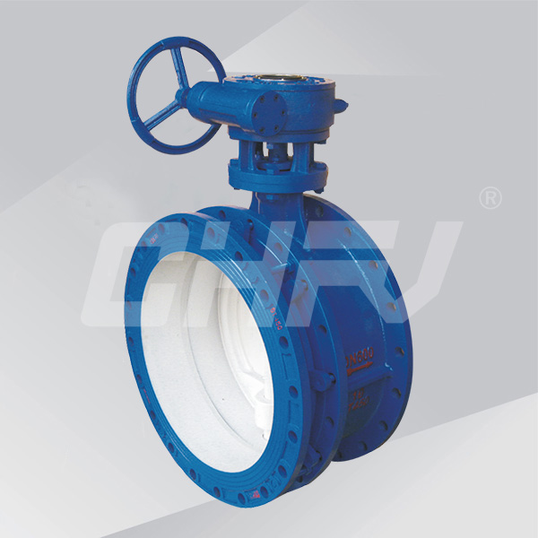 Flange telescopic butterfly valve