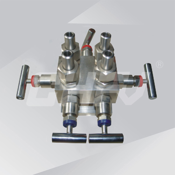 Five valve group